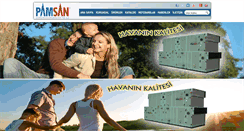 Desktop Screenshot of pamsan.com.tr